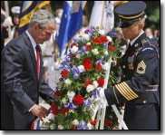 Pres Bush Memorial Day 2008