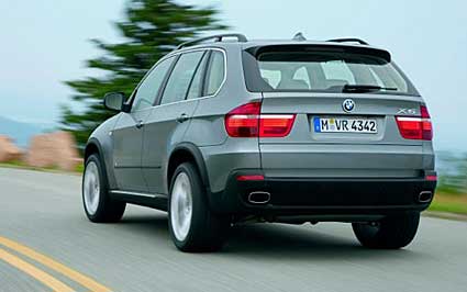 2007 BMW X5 Rear