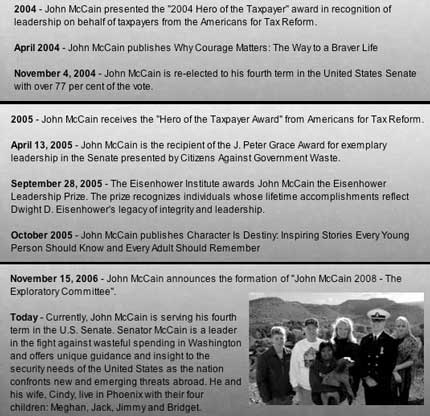 John McCain Timeline p5