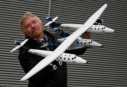 Branson and Virgin Galactic Model