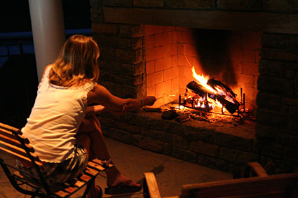 K new fireplace