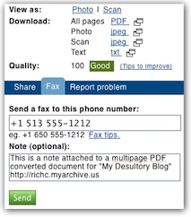 FAX from Scanr.com