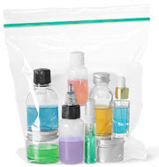 zip bags liquids