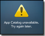 App Catalog Down