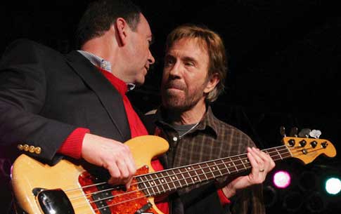 Chuck Norris and Mike Huckabee