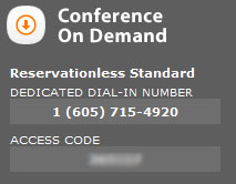 conferenece on demand