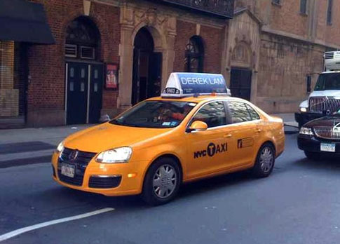 NYC Taxi - a VW Jetta TDI