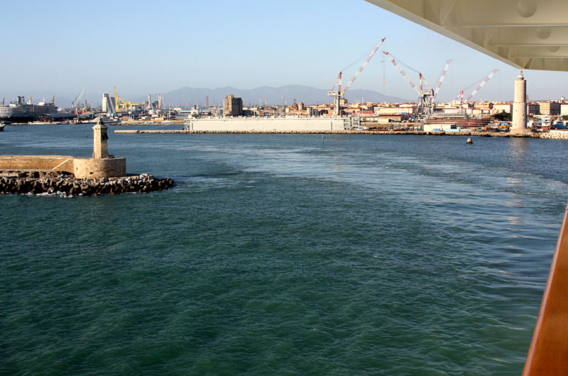 Leaving Livorno