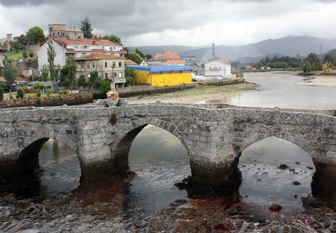 Old Bridge from Baiona to Vigo