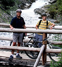 Rich and Taylor in Alberta 2005