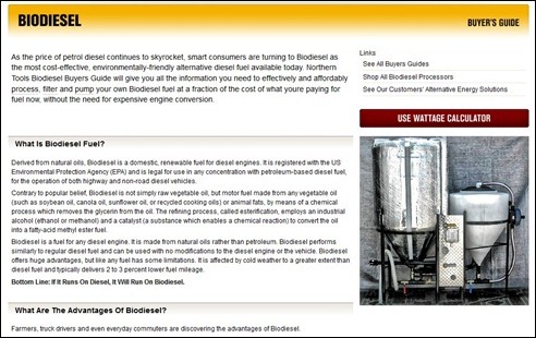 northerntoolsbiodiesel