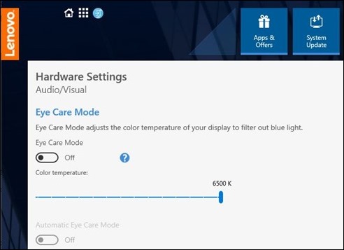 LenovoEyeCareMode1909
