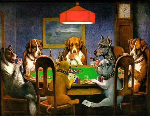 DogsPlayingCards