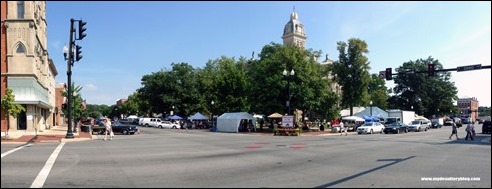 SidneyOHApplefestCarshowPano2013