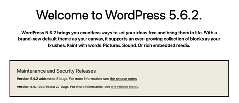 Wordpress562update