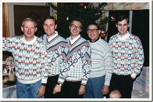HowardMenChristmasSweaters1990