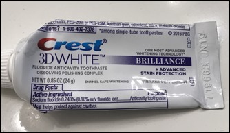 CrestWhiteToothpaste