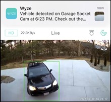 WyzeCam3Garage220219
