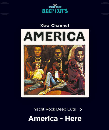 America - Here (art from SiriusXM YR radio)