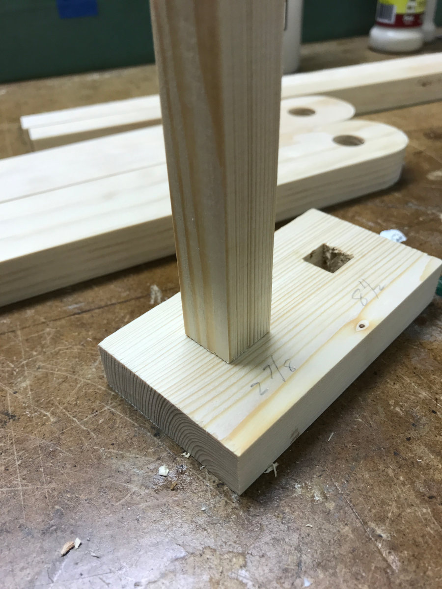 Practice mortise and tenon