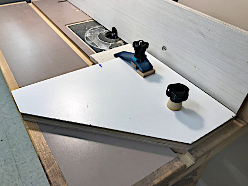 Router Table Push Sled