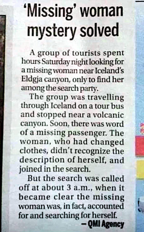 Iceland tourist