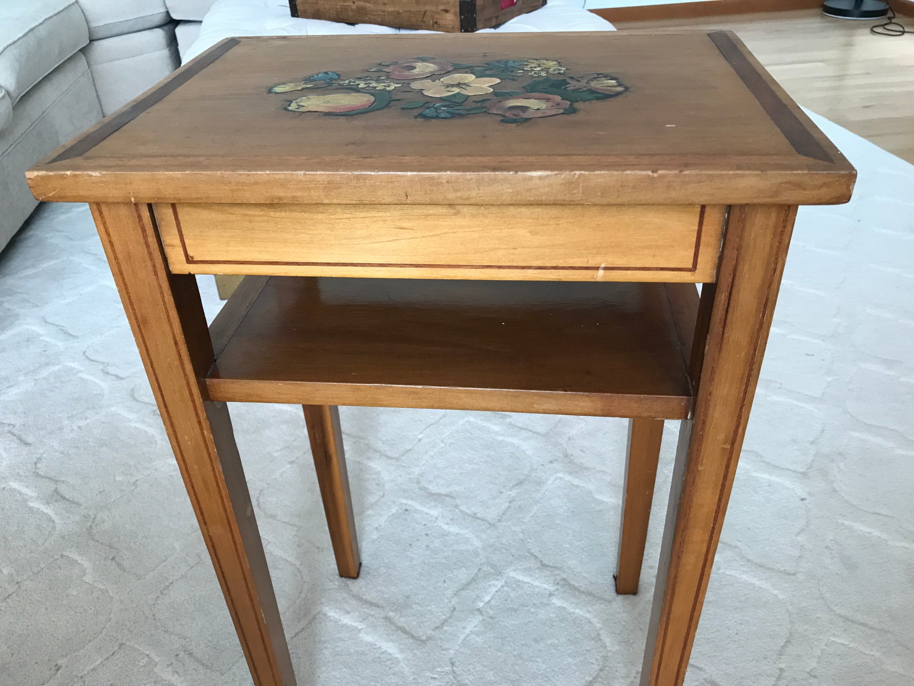 Nesting Tables front view