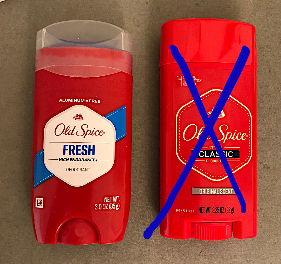 Old Spice Deodorants