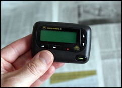 Rich's old pager