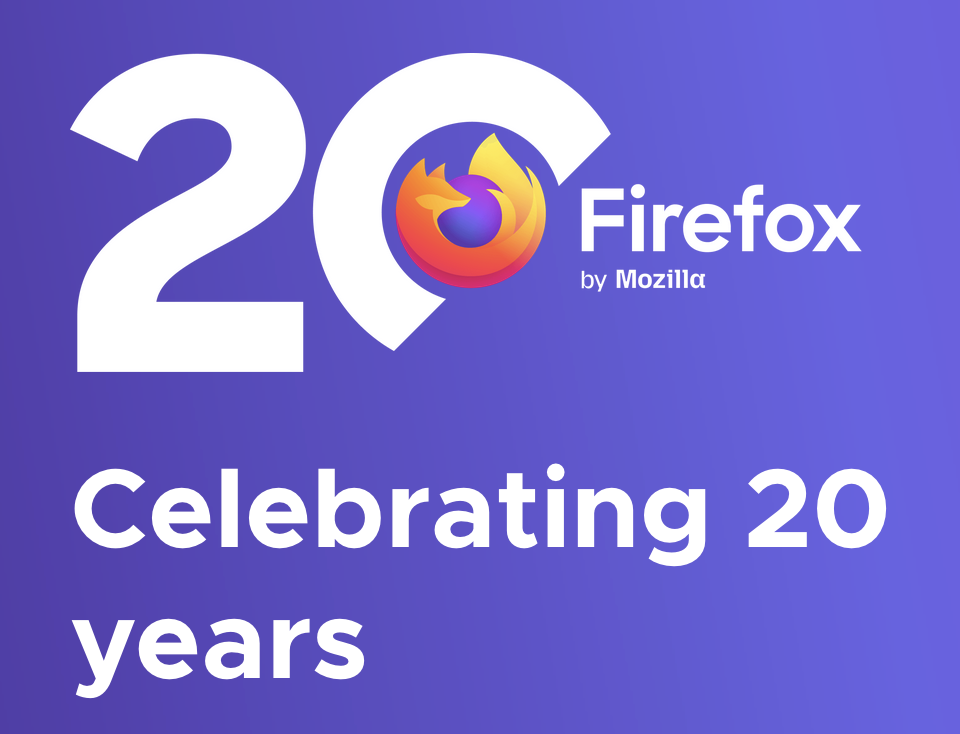 Firefox 20 years