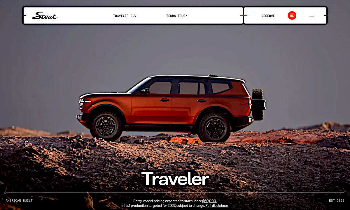 Scout Traveler pre-order