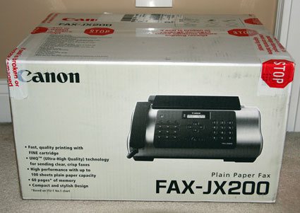 Canon Fax JX200