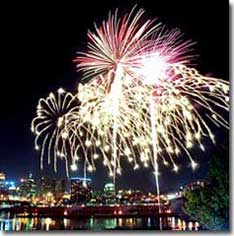 Fireworks in Cincinnati