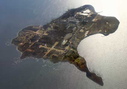 Kelleys Island Aerial view