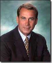 Rep John Boehner
