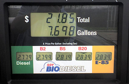 Sunoco x151 biodiesel