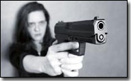 Woman Handgun
